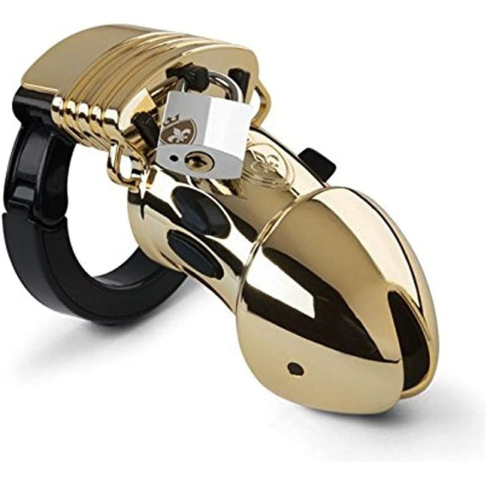 Пояс верности MYSTIM Pubic Enemy No.1 Gold Edition с электростимуляцией 46623